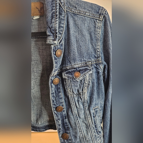American Eagle denim jacket size xs - Picture 5 of 7
